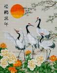 Crane Paradise - Cross Stitch Pattern