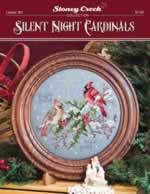 Silent Night Cardinals - Cross Stitch Pattern